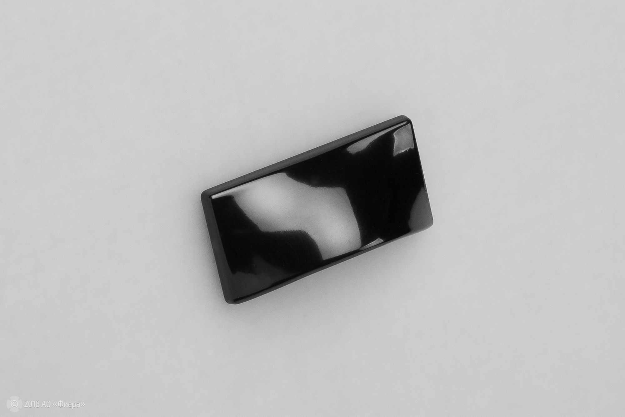 Ручка-кнопка fm-124 000 черный глянец №10