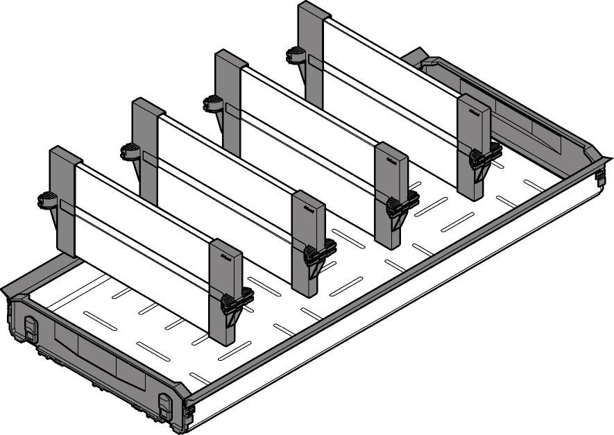 Бутылочница blum 300 мм