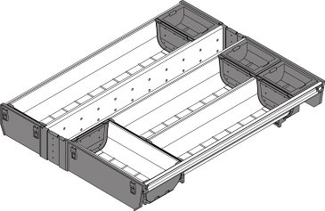 ORGA-LINE, комплект разделителей, ширина 450мм, длина 450мм