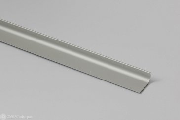 Профиль 901014 для фасадов без ручек (49,3х23 мм),серебро, 5 м.