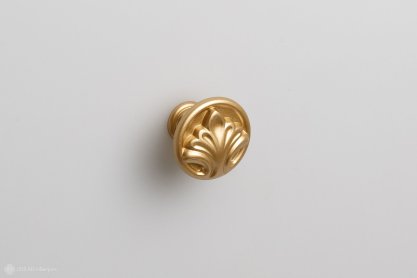 Fenice мебельная ручка-кнопка песочное золото