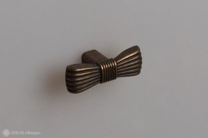 FB061 мебельная ручка-кнопка старая бронза