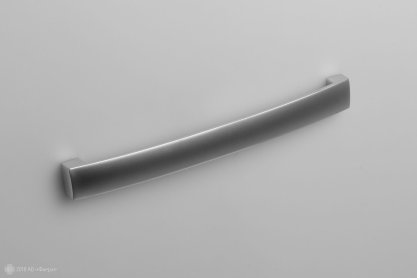 RS191 мебельная ручка-скоба 192 мм сатиновый хром