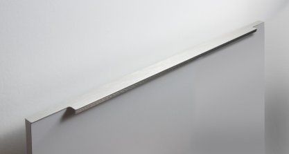 Ray торцевая мебельная ручка для фасадов 800 мм нержавеющая сталь