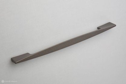 12846 мебельная ручка-скоба 320 мм свинцово-серая