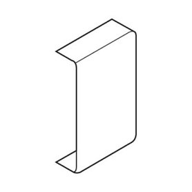 METABOX, Заглушка с логотипом, кремовая