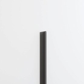 640 вертикальная мебельная ручка-профиль 3000 мм свинцово-серая
