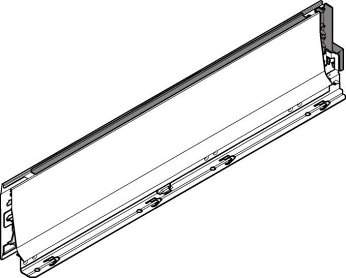 TANDEMBOX intivo, царга L 101/350мм, белая, лев.