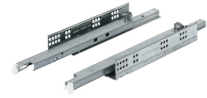 TANDEM без BLUMOTION для боковин 17-19 мм, полного выдвижения, 550мм, комплект