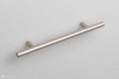 RR001 мебельная ручка-релинг 96 мм сатиновый никель