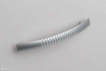 RS002 мебельная ручка-скоба 96 мм сатиновый хром