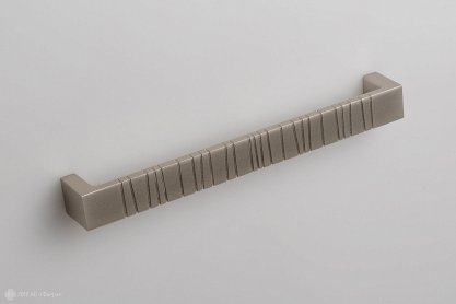 RS181 мебельная ручка-скоба 192 мм сатиновый никель