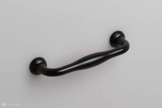 Ursula мебельная ручка-скоба 96 мм черная