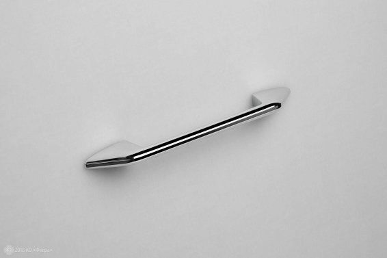 Quadra мебельная ручка-скоба 128-160 мм хром