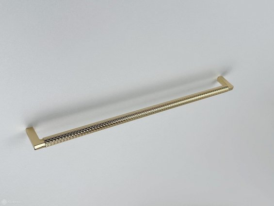 Trama мебельная ручка-скоба 320 мм латунь полированная