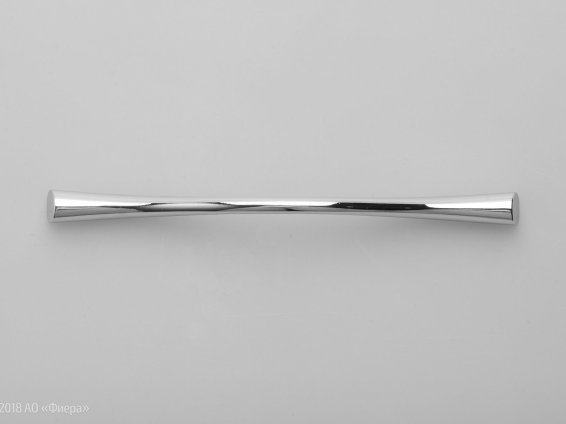 FS073 мебельная ручка-скоба 128 мм хром глянцевый