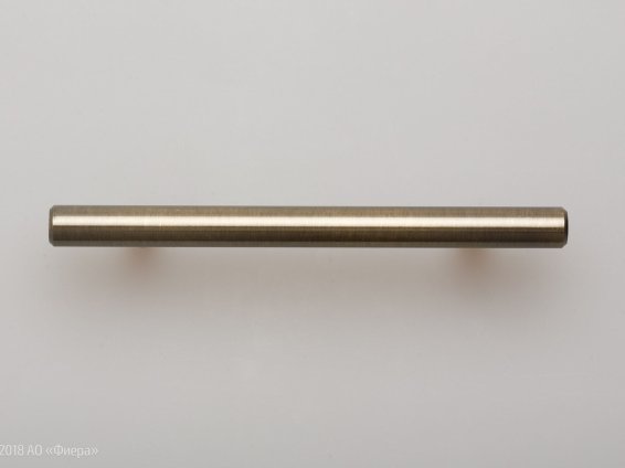 RR002 мебельная ручка-релинг 96 мм старинная латунь