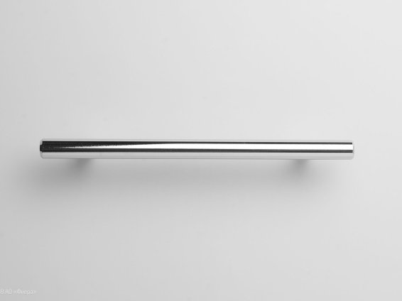 RR002 мебельная ручка-релинг 128 мм хром полированный