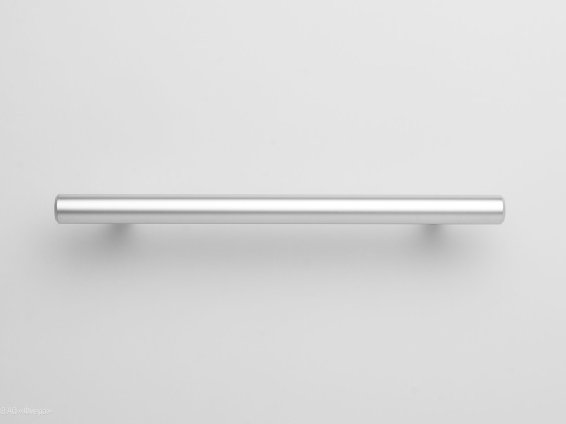 RR002 мебельная ручка-релинг 128 мм сатиновый хром