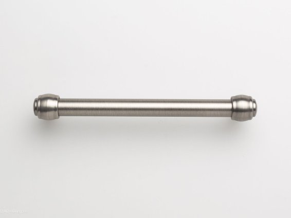 Bamboo мебельная ручка-релинг 128 мм брашированный черненый старинный никель