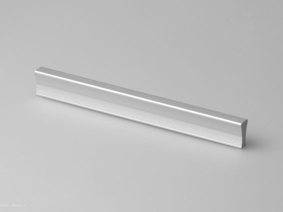 RS057 мебельная ручка-профиль 160 мм алюминий