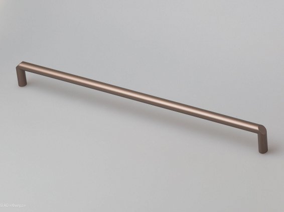 1458 мебельная ручка-скоба 320 мм коричневая
