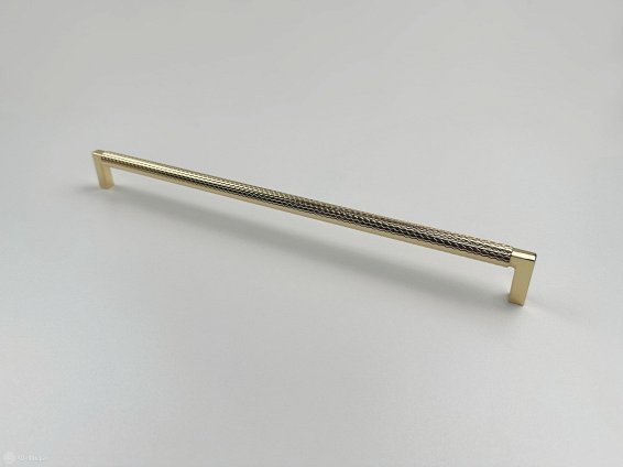 Trama мебельная ручка-скоба 320 мм латунь полированная