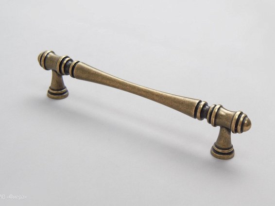 Columnae мебельная ручка-скоба 128 мм французская патина