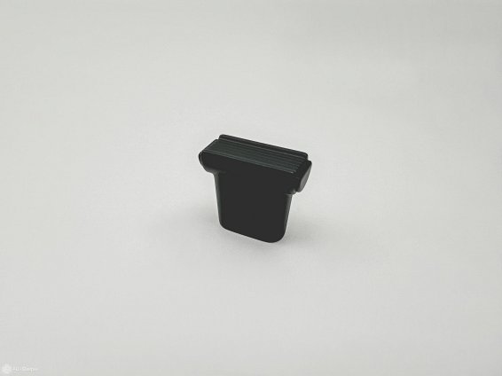 Riva-Rama мебельная ручка-кнопка черный матовый