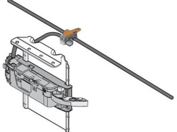 SERVO-DRIVE, держатель кабеля