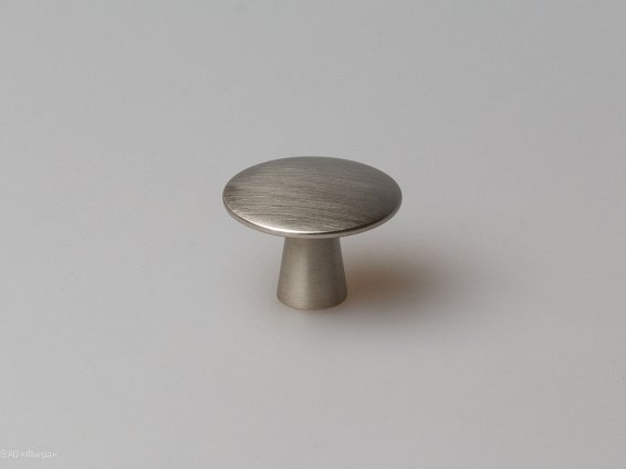 Tobby мебельная ручка-кнопка атласный никель