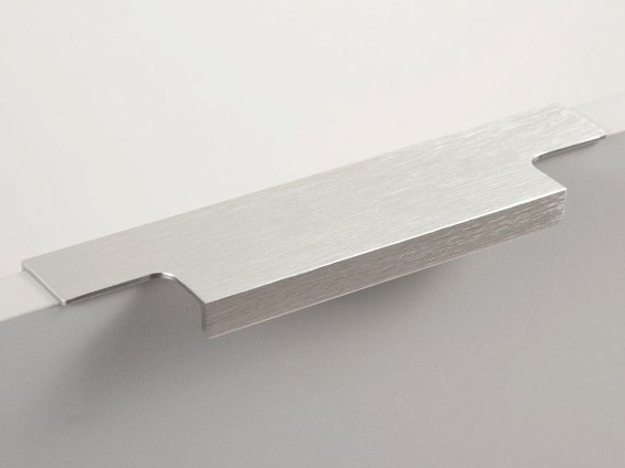 Ray торцевая мебельная ручка для фасадов 150 мм нержавеющая сталь