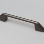 Quadra мебельная ручка-скоба 128-160 мм графит