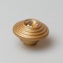 Twist ручка кнопка золото матовое и золотистые кристаллы Swarovski, диаметр 52