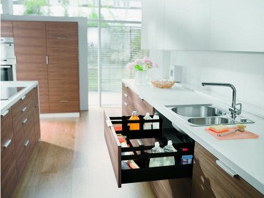 Ящик под мойку TANDEMBOX antaro (98,5х500), под саморезы, черн.