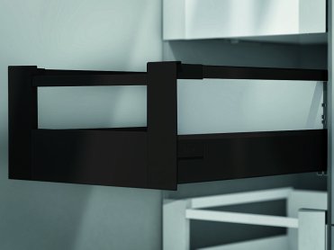 Внутренний ящик TANDEMBOX antaro с TIP-ON BLUMOTION (высота D 224, глубина 350 мм, вес ящика до 20 кг), черный