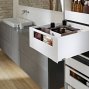 Внутренний ящик LEGRABOX pure (высота C 177, глубина 400 мм), терра-черный