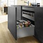 Ящик LEGRABOX pure (высота F 241, глубина 500 мм, до 70 кг), терра-черный